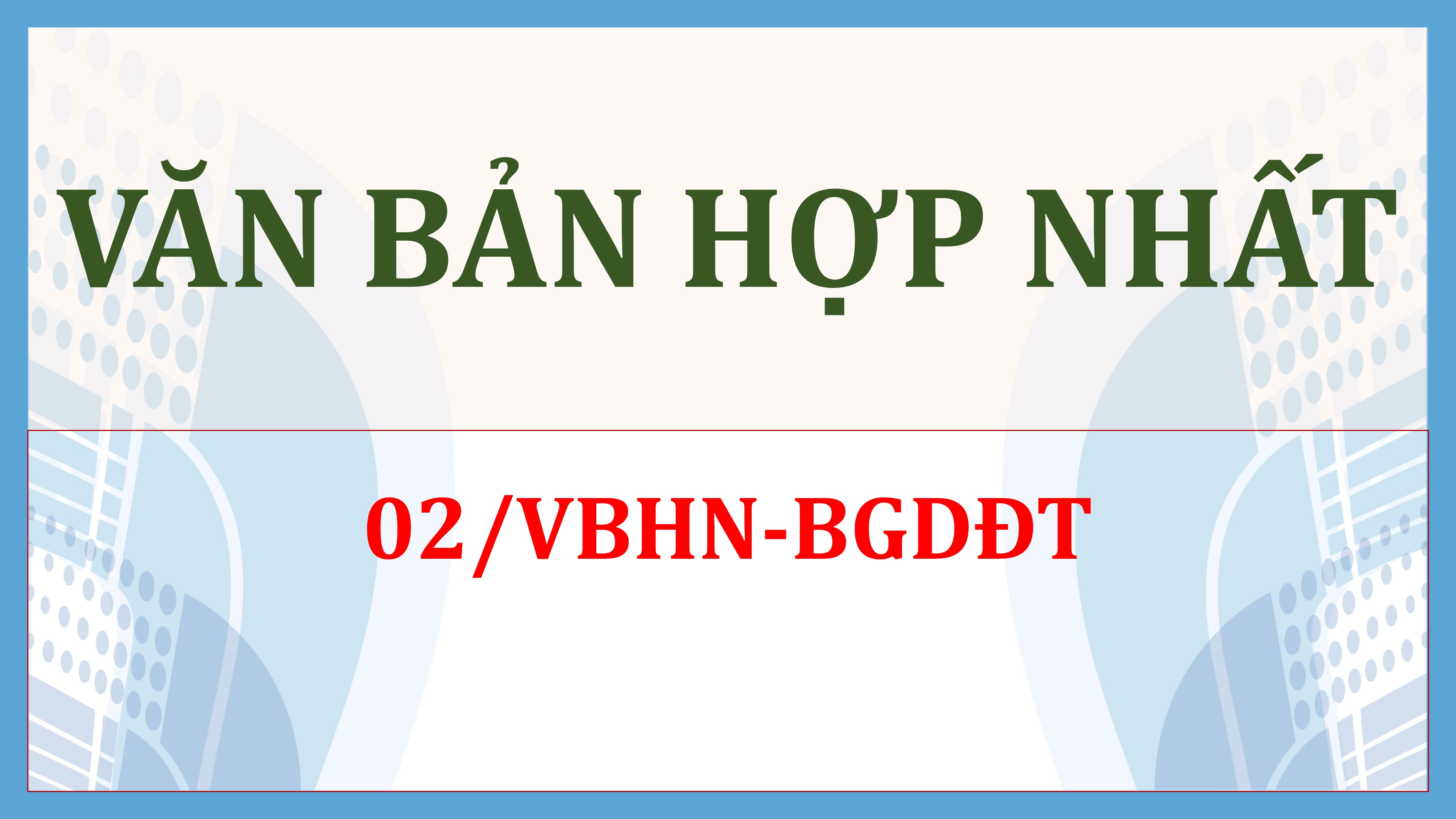 Quy chế tuyển sinh đại học, tuyển sinh cao đẳng ngành Giáo dục Mầm non