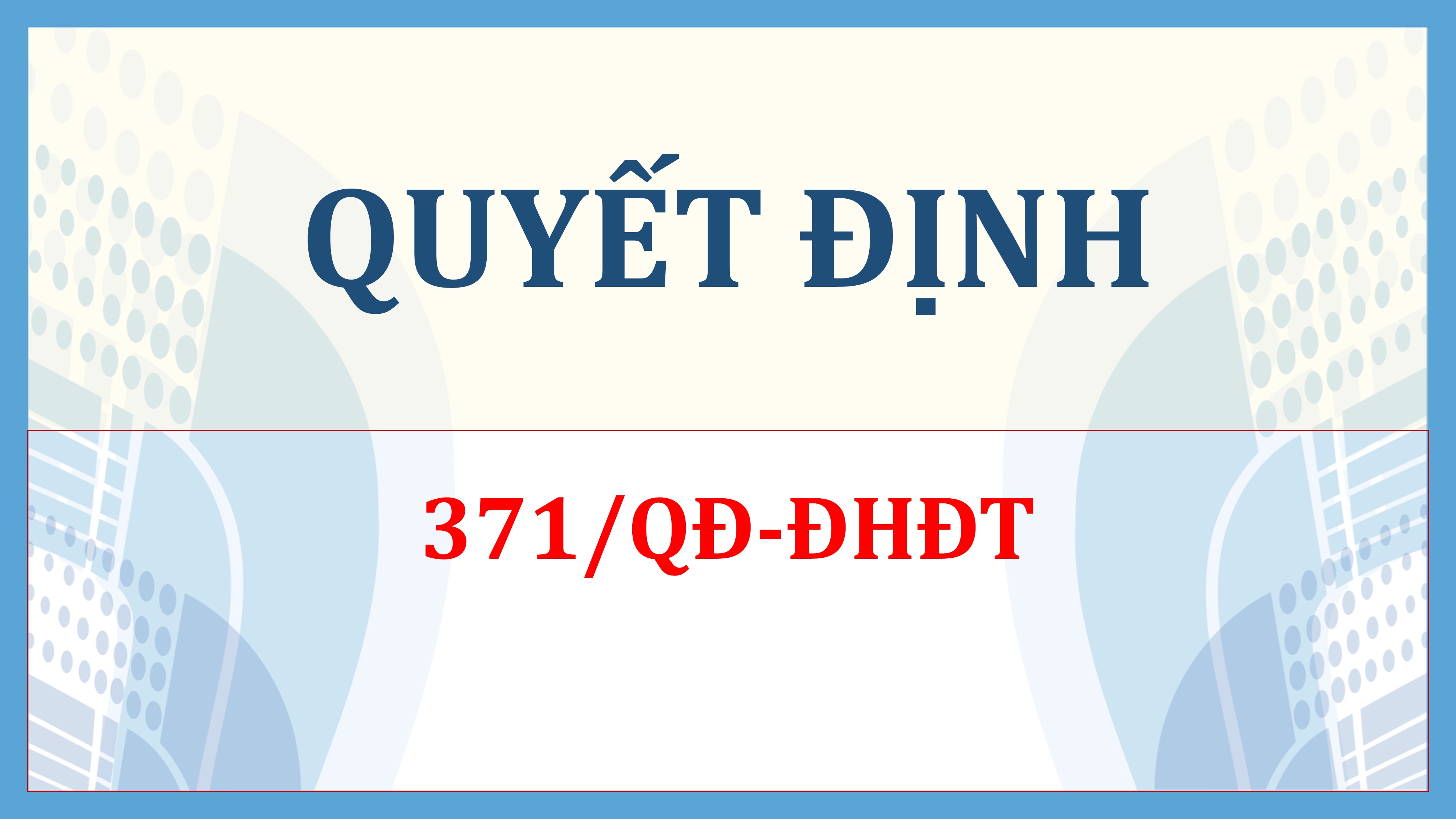 Quy chế Đào tạo trình độ đại học; trình độ cao đẳng Giáo dục Mầm non 