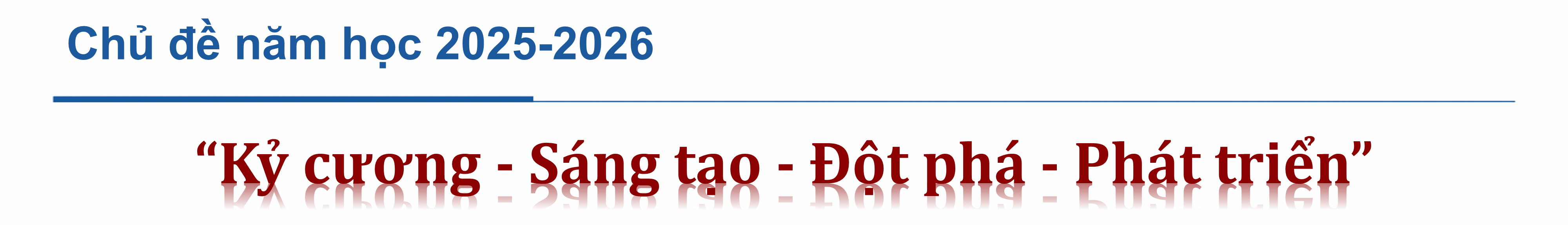 Chủ đề năm học