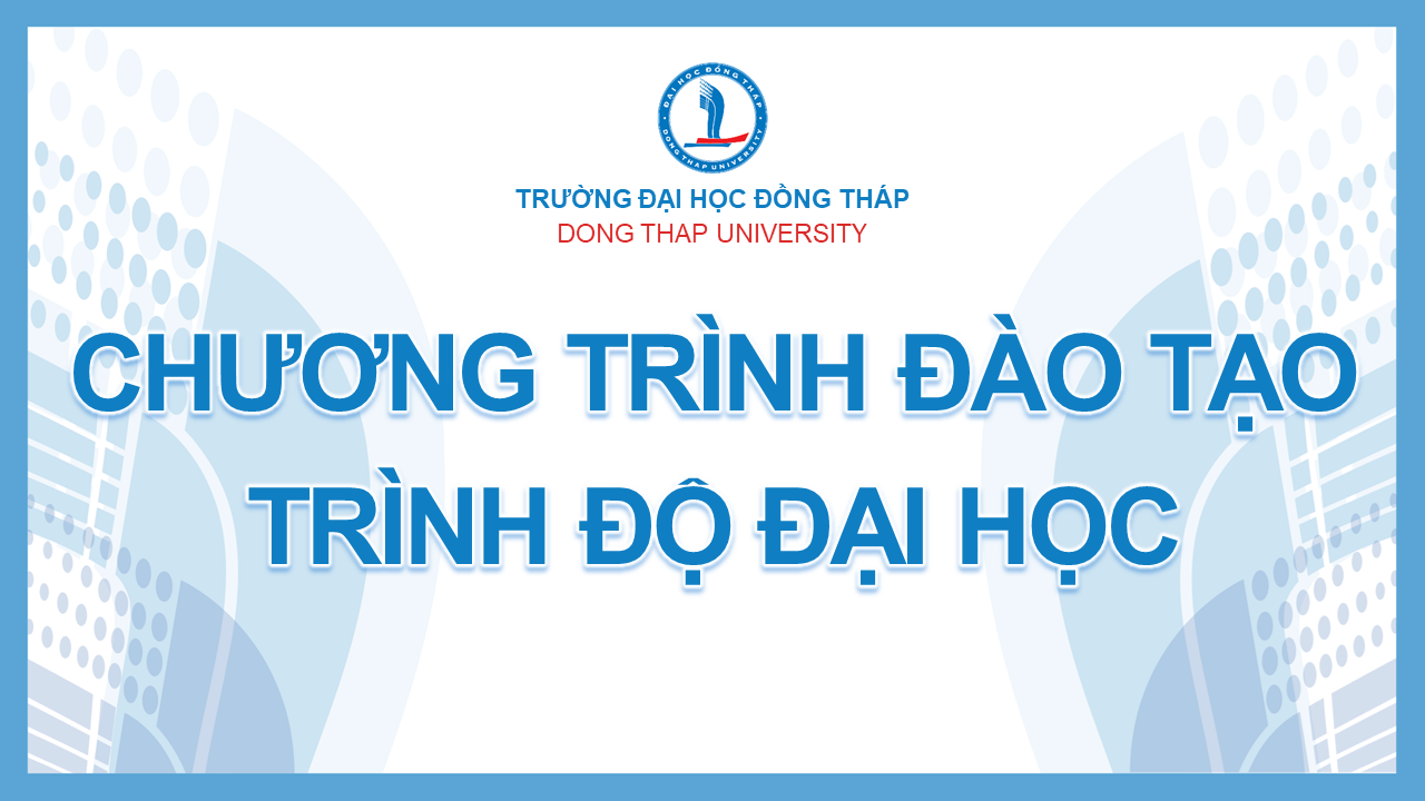 Chương trình đào tạo đại học năm 2024